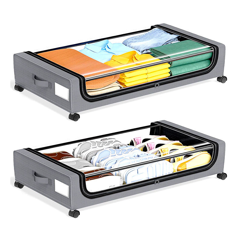 Underbed Storage Box Foldable Fabric Organizer