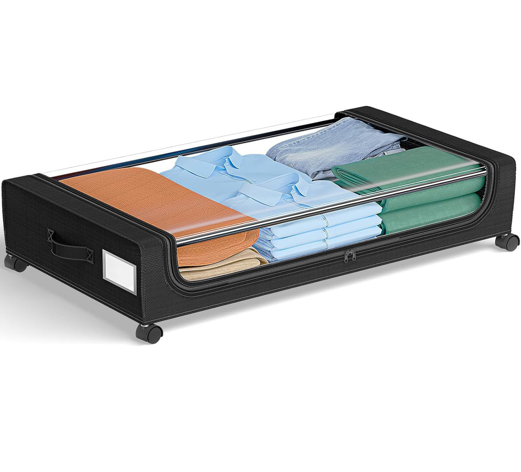 Underbed Storage Box Foldable Fabric Organizer