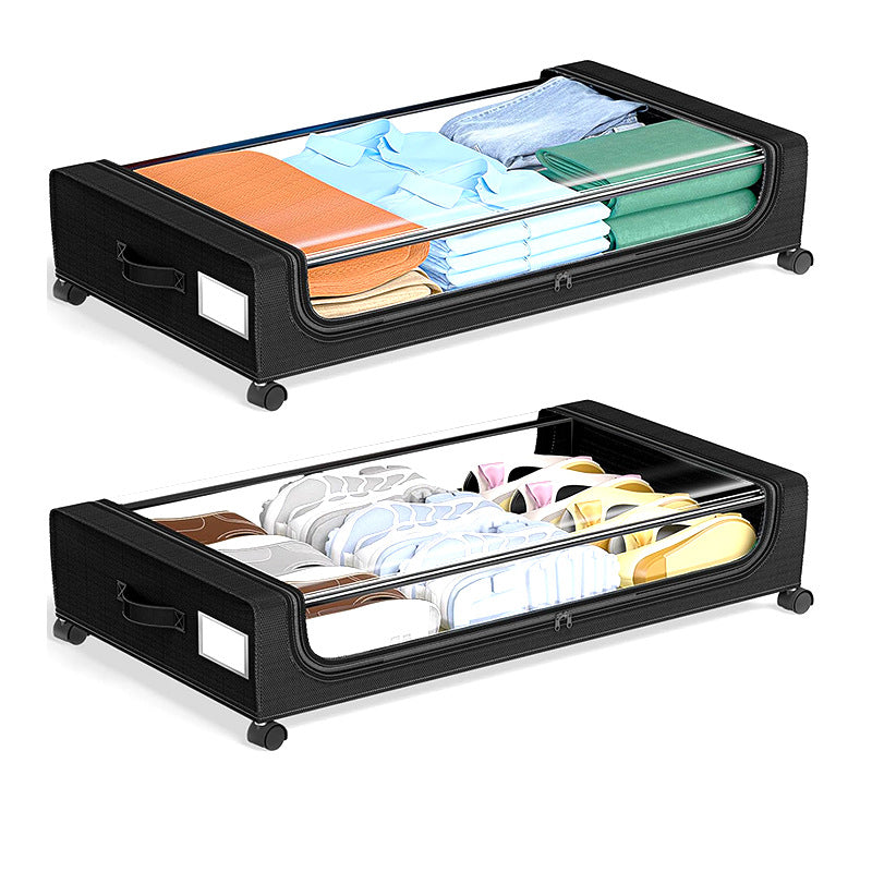 Underbed Storage Box Foldable Fabric Organizer
