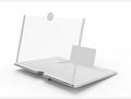 Cell Phone Screen Magnifier HD Video Amplifier Stand Bracket Phones Screen Magnifier for Smartphones Mobile Phone Accessories