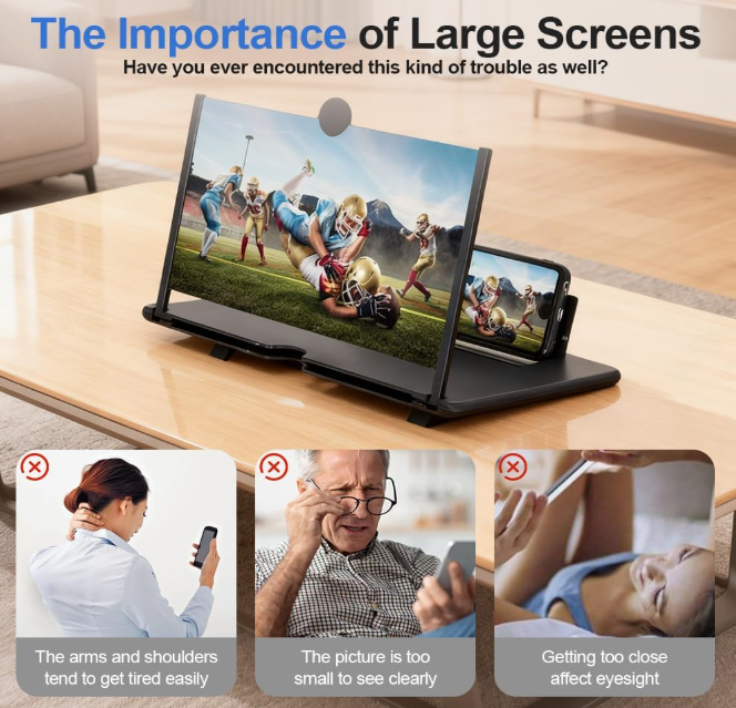 Screen Magnifier Stand